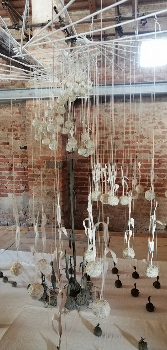 Sospeso in aria qualche seme se ne va con garbo adagio ma ne rimangono altri per un nuovo equilibrio